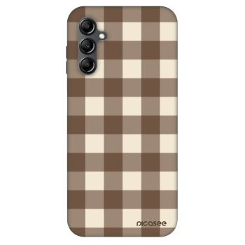 Husă pentru Samsung Galaxy A16 5G - Brown grid