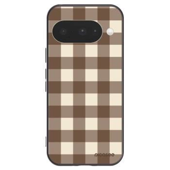 Husă pentru Google Pixel 10 - Brown grid
