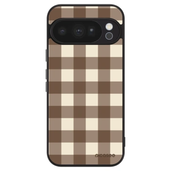 Husă pentru Google Pixel 10 Pro - Brown grid