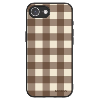 Picasee ULTIMATE CASE pentru Apple iPhone 17e - Brown grid
