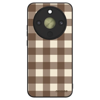 Husă pentru Honor Magic8 Lite 5G - Brown grid
