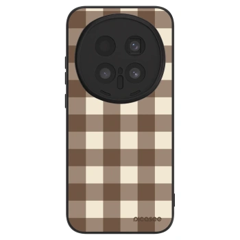 Husă pentru Honor Magic8 Pro 5G - Brown grid