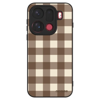 Husă pentru OPPO Find X9 Pro - Brown grid
