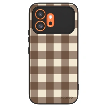 Husă pentru Honor 600 - Brown grid