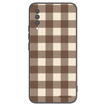 Husă pentru Samsung Galaxy A30s A307F - Brown grid