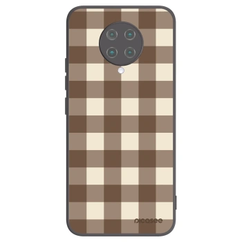 Husă pentru Xiaomi Poco F2 Pro - Brown grid