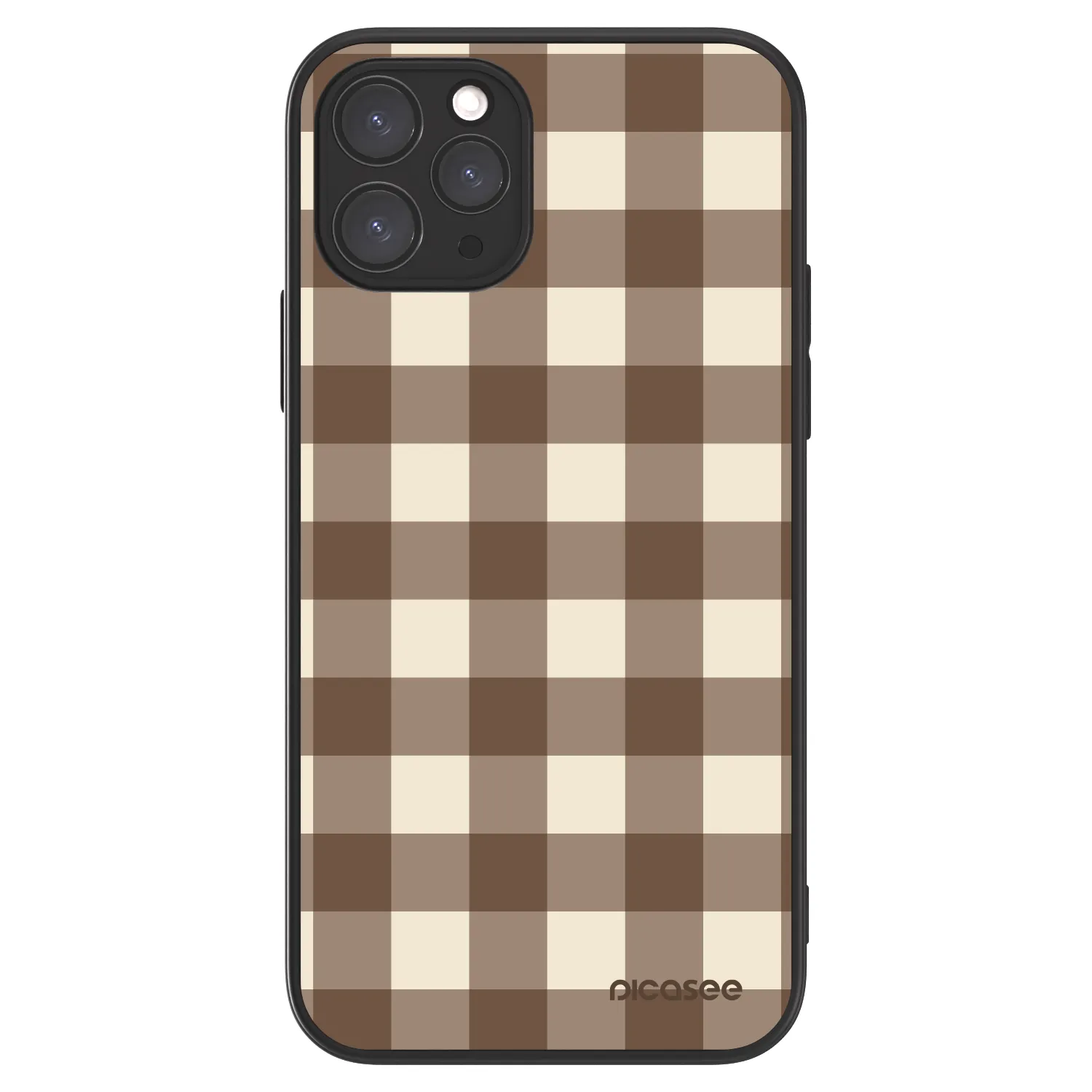 Picasee ULTIMATE CASE pentru Apple iPhone 11 Pro - Brown grid