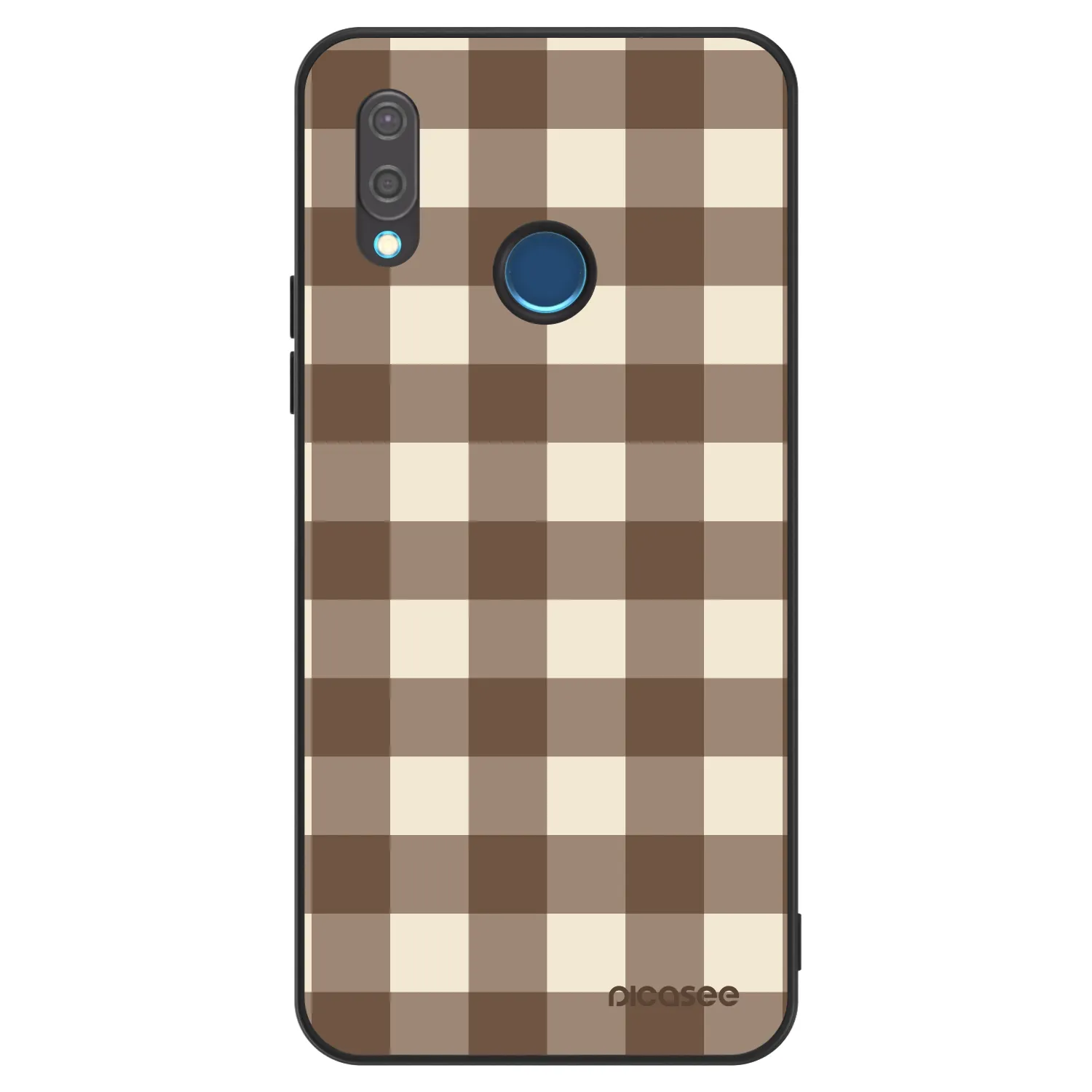 Picasee ULTIMATE CASE pentru Huawei P20 Lite - Brown grid
