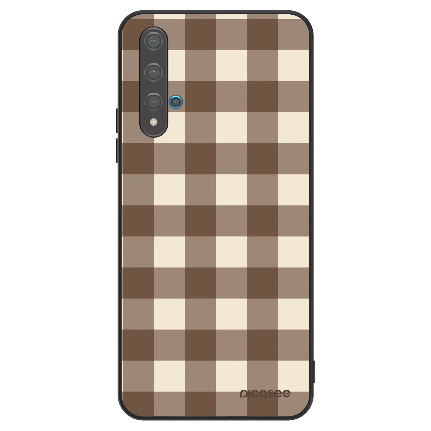 Picasee ULTIMATE CASE pentru Huawei Nova 5T - Brown grid