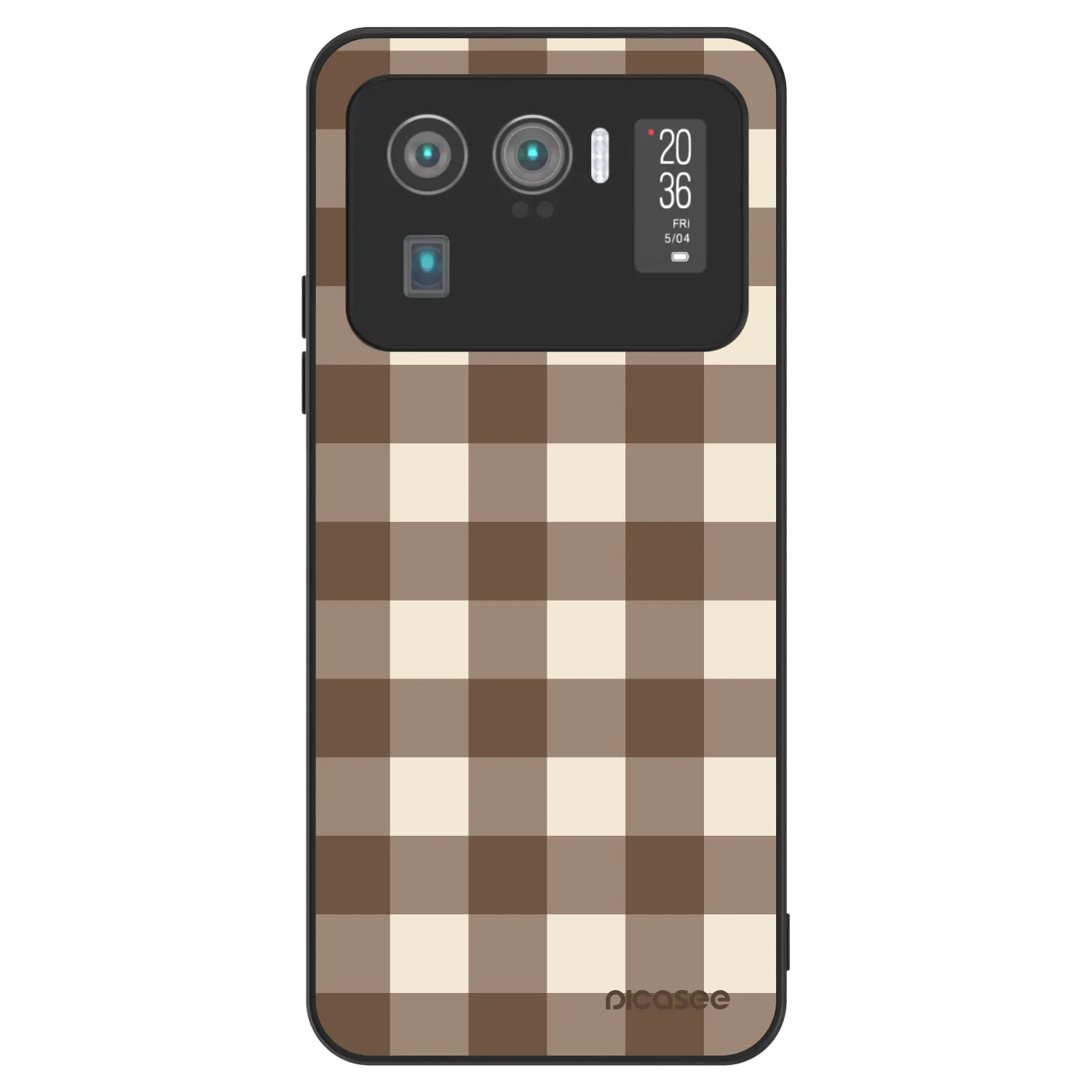 Picasee ULTIMATE CASE pentru Xiaomi Mi 11 Ultra - Brown grid
