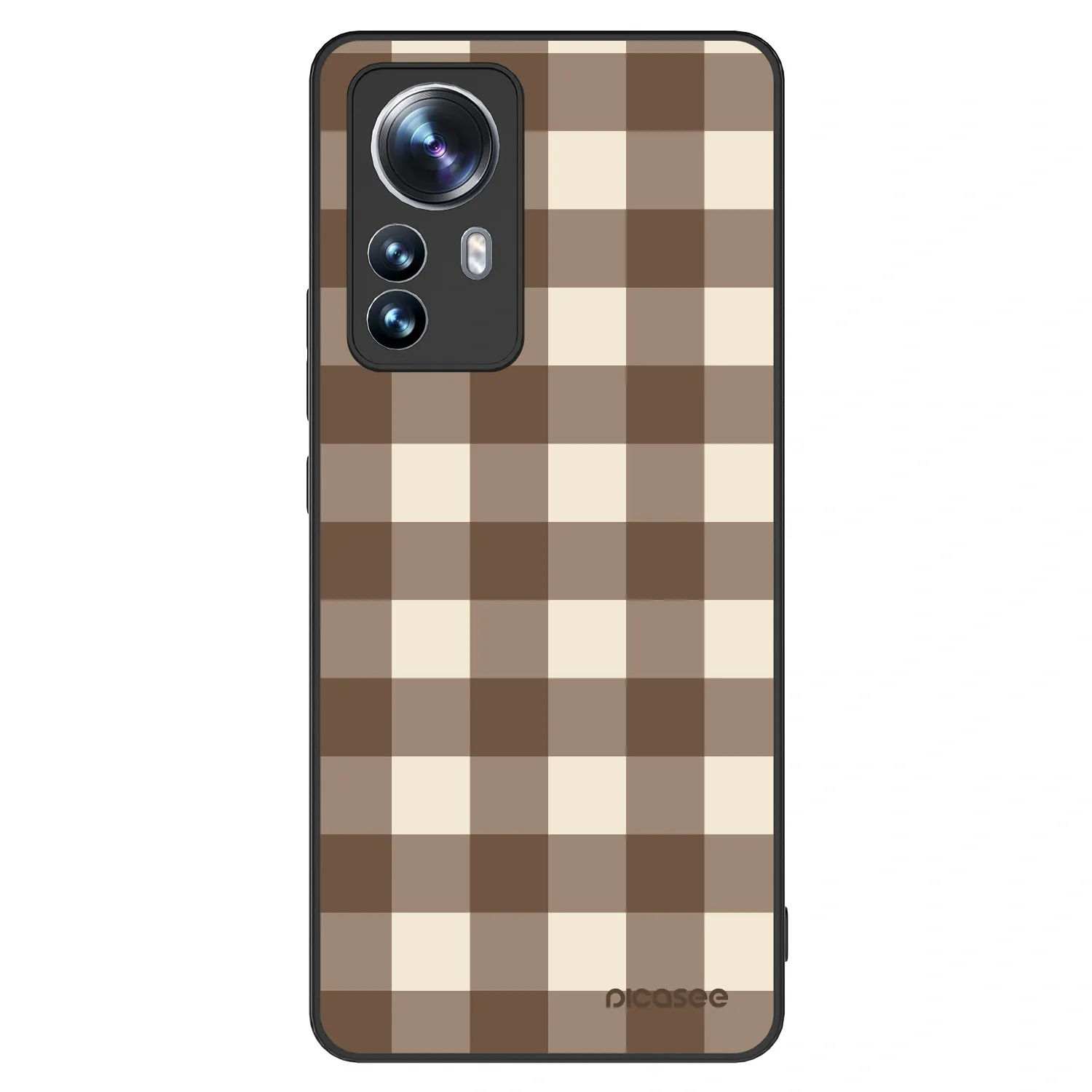Picasee ULTIMATE CASE pentru Xiaomi 12 Pro - Brown grid