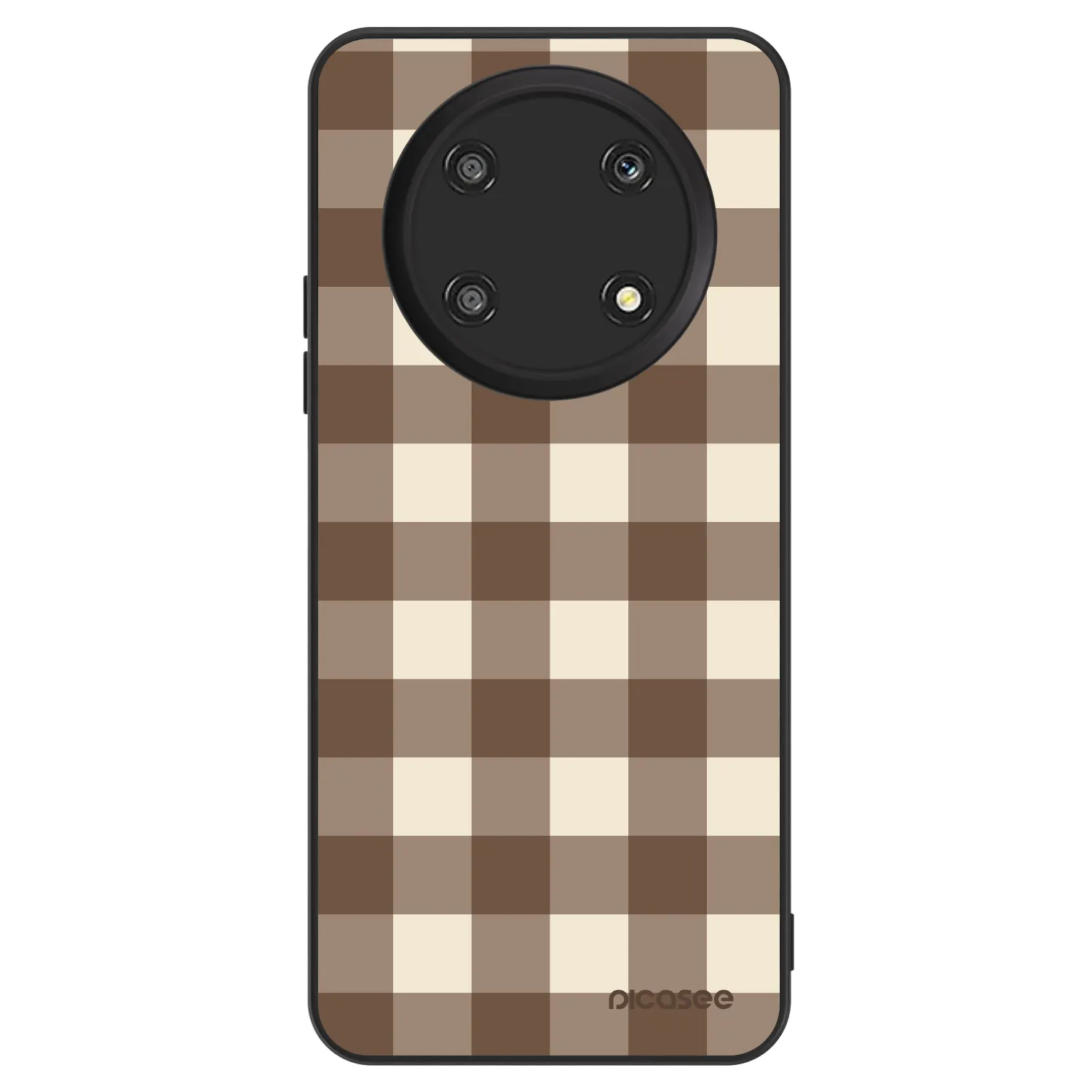 Picasee ULTIMATE CASE pentru Honor Magic4 Lite 5G - Brown grid