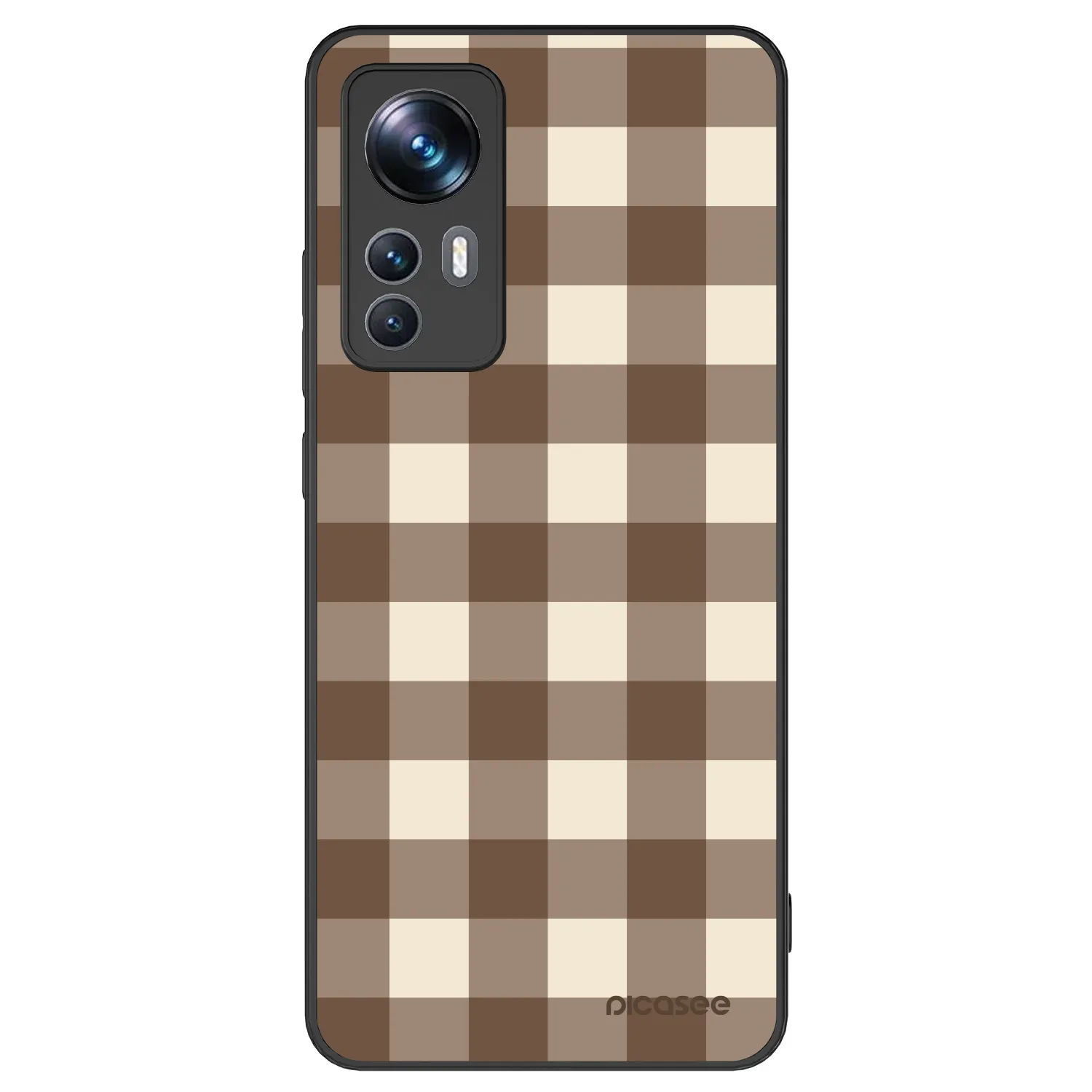 Picasee ULTIMATE CASE pentru Xiaomi 12T Pro - Brown grid