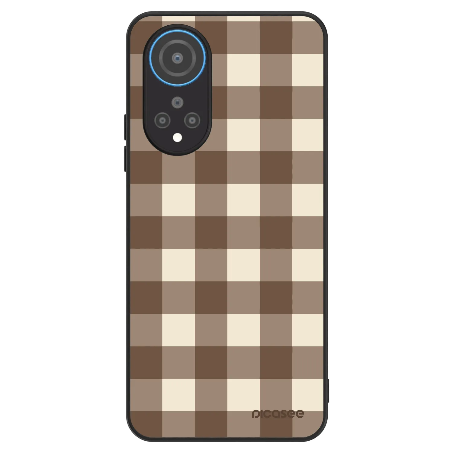Picasee ULTIMATE CASE pentru Honor X7 - Brown grid