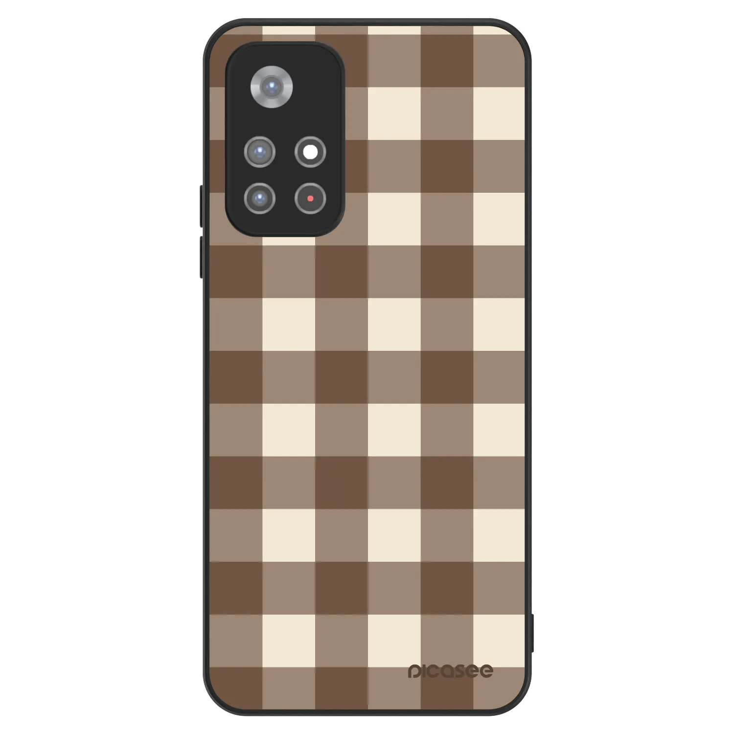 Picasee ULTIMATE CASE pentru Xiaomi Redmi Note 11S 5G - Brown grid