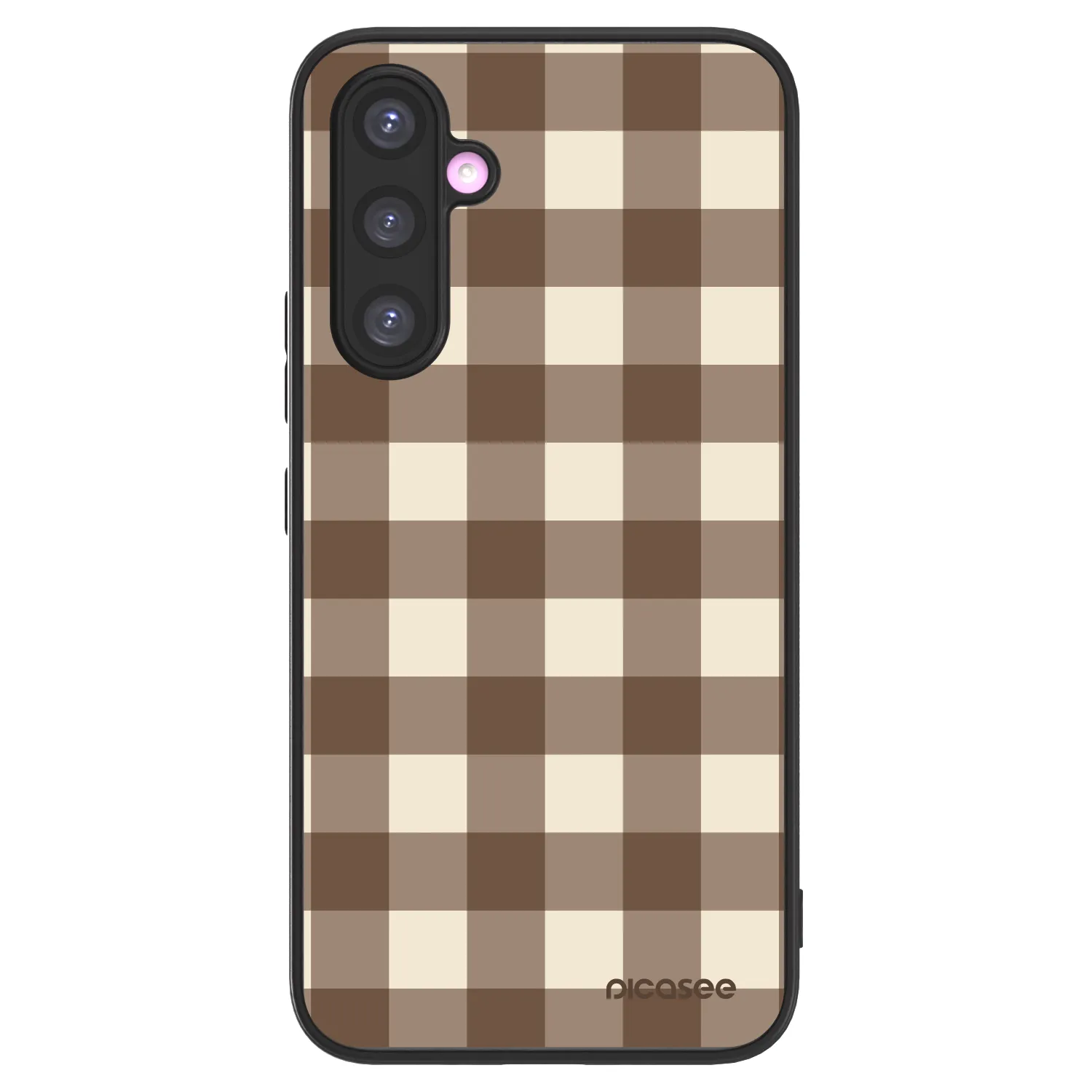 Picasee ULTIMATE CASE pentru Samsung Galaxy A54 5G A546B - Brown grid