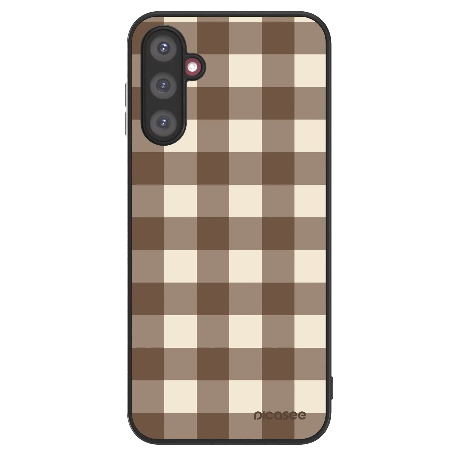 Picasee ULTIMATE CASE pentru Samsung Galaxy A14 5G A146P - Brown grid