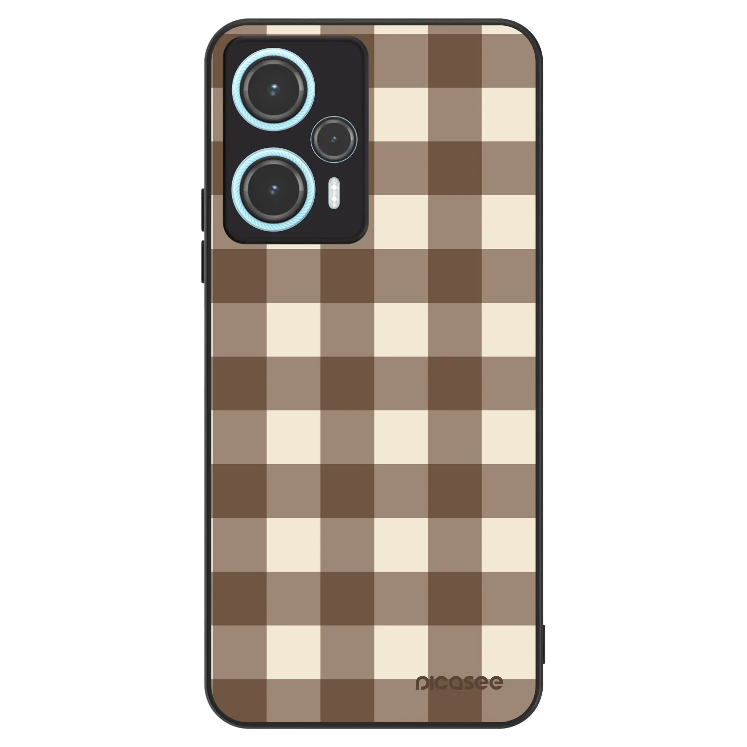Picasee ULTIMATE CASE pentru Xiaomi Poco F5 - Brown grid