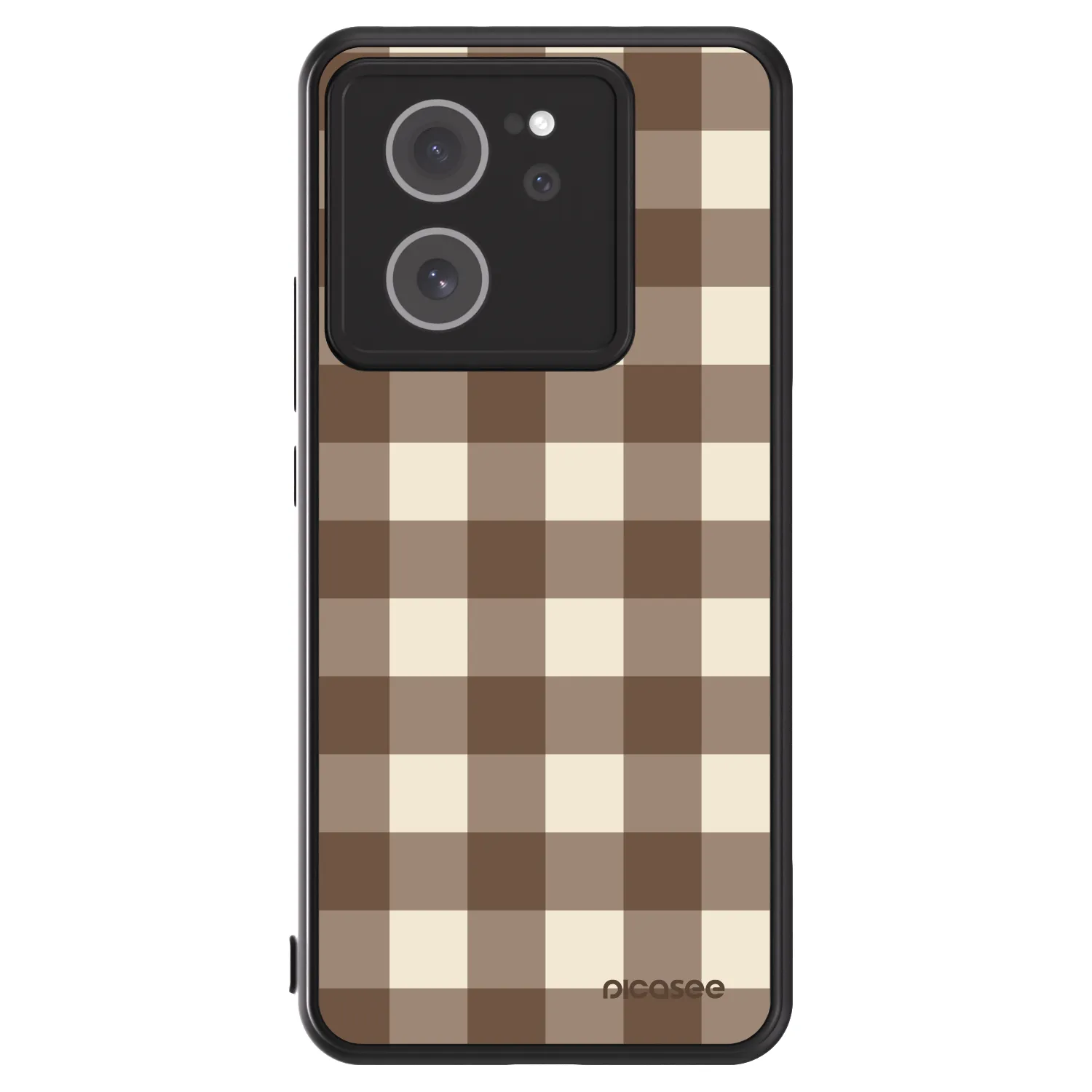 Picasee ULTIMATE CASE pentru Xiaomi 13T - Brown grid