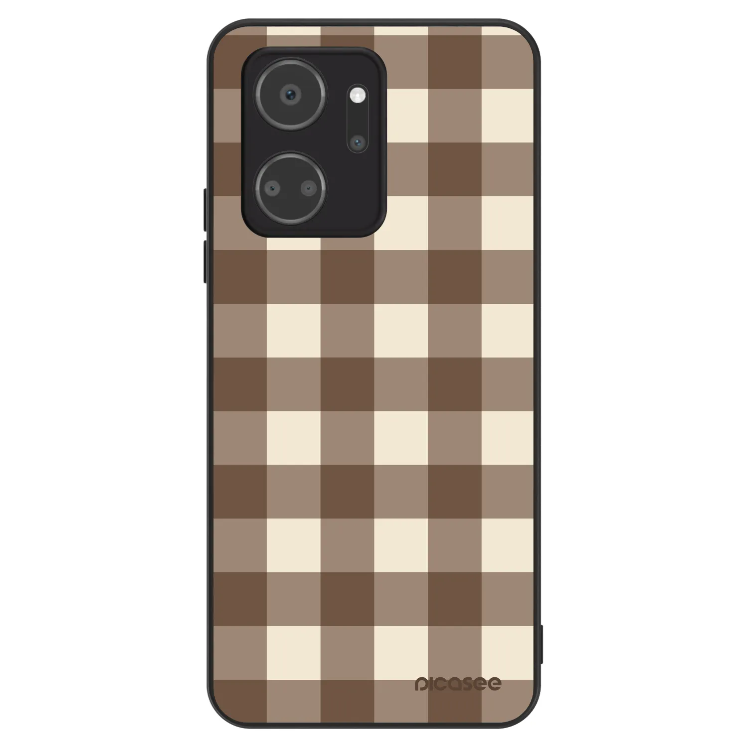 Picasee ULTIMATE CASE pentru Honor X7a - Brown grid