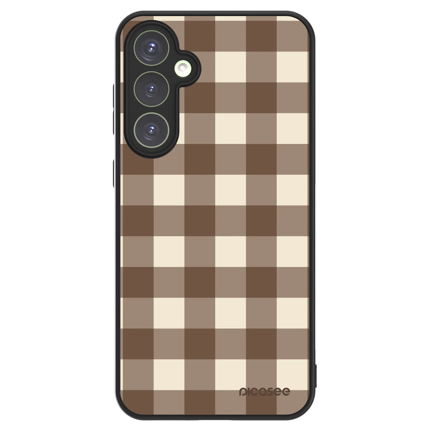 Picasee ULTIMATE CASE PowerShare pentru Samsung Galaxy S23 FE S711B - Brown grid