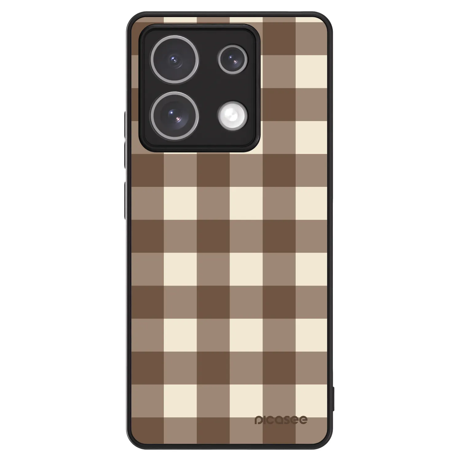 Picasee ULTIMATE CASE pentru Xiaomi Redmi Note 13 5G - Brown grid