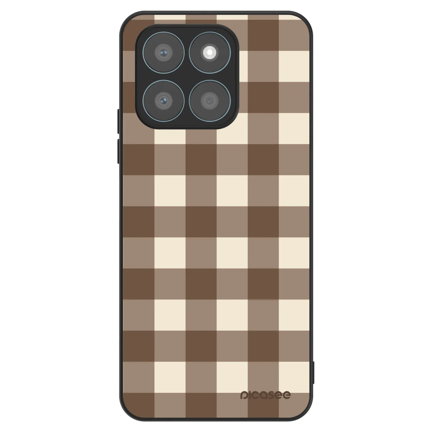 Picasee ULTIMATE CASE pentru Honor X8b - Brown grid