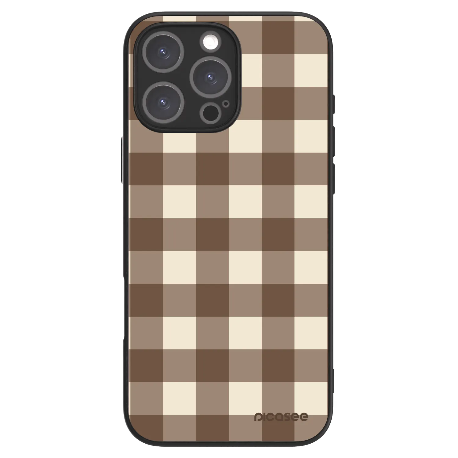 Picasee ULTIMATE CASE MagSafe pentru Apple iPhone 16 Pro Max - Brown grid