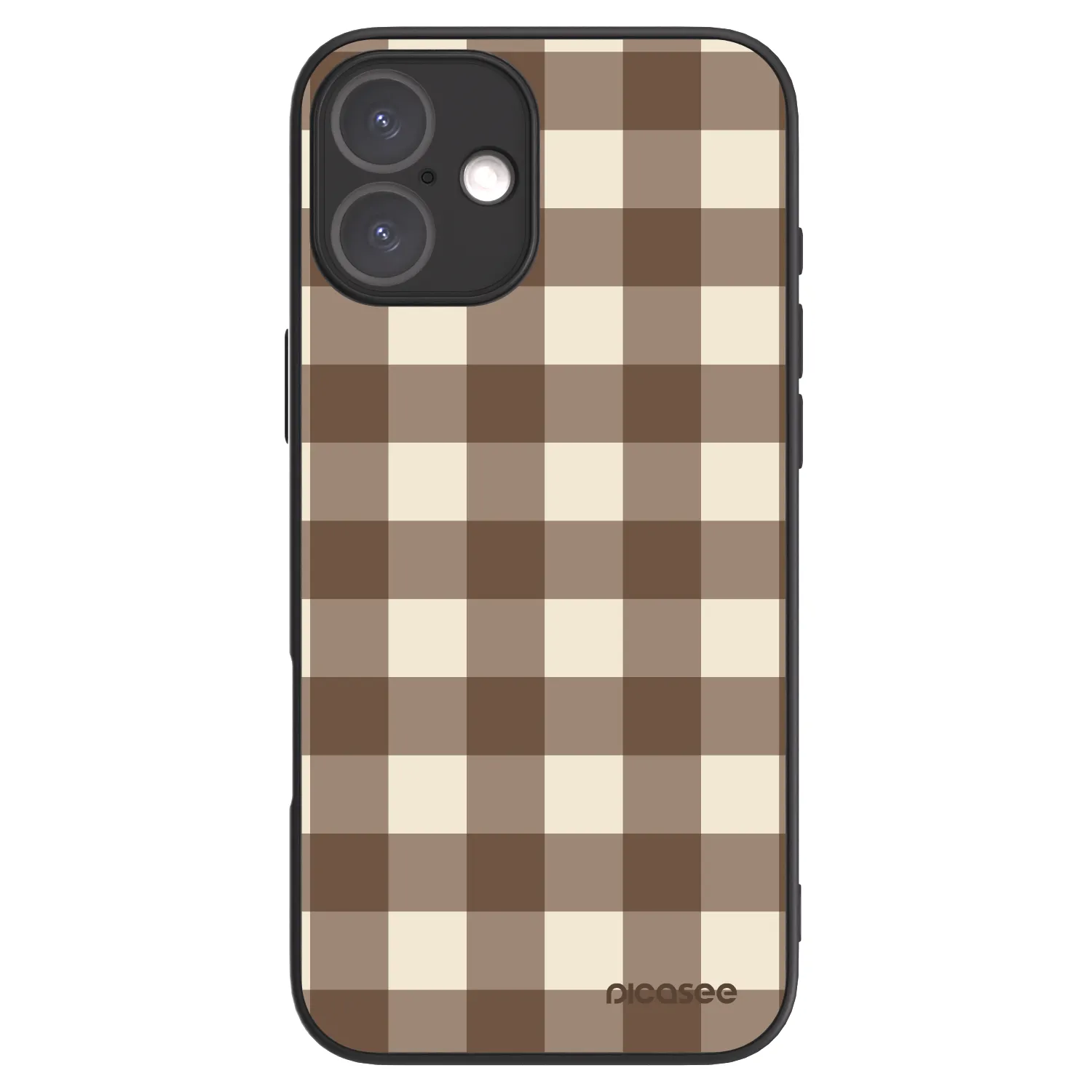 Picasee ULTIMATE CASE pentru Apple iPhone 16 Plus - Brown grid