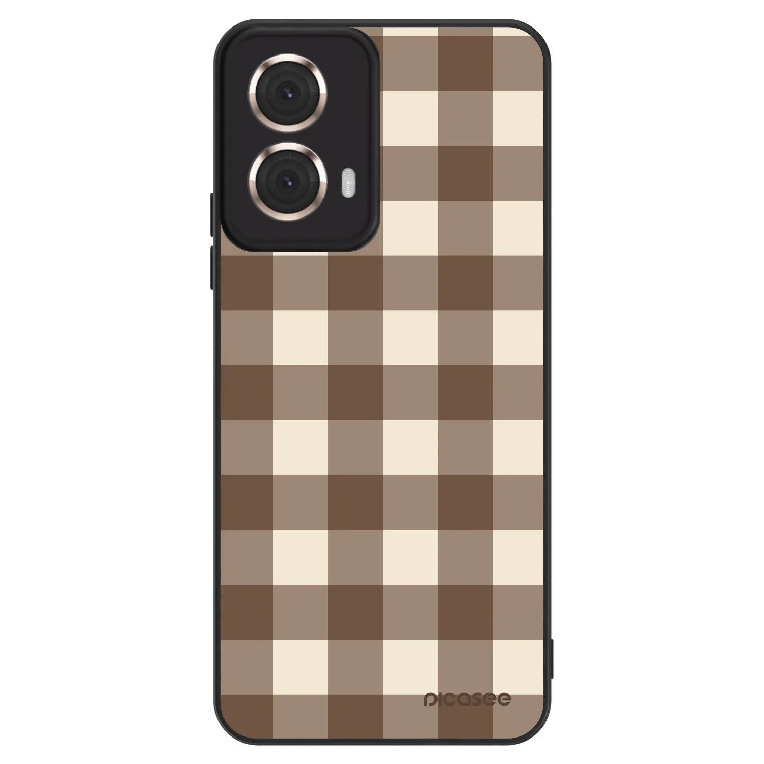 Picasee ULTIMATE CASE pentru Motorola Moto G85 - Brown grid