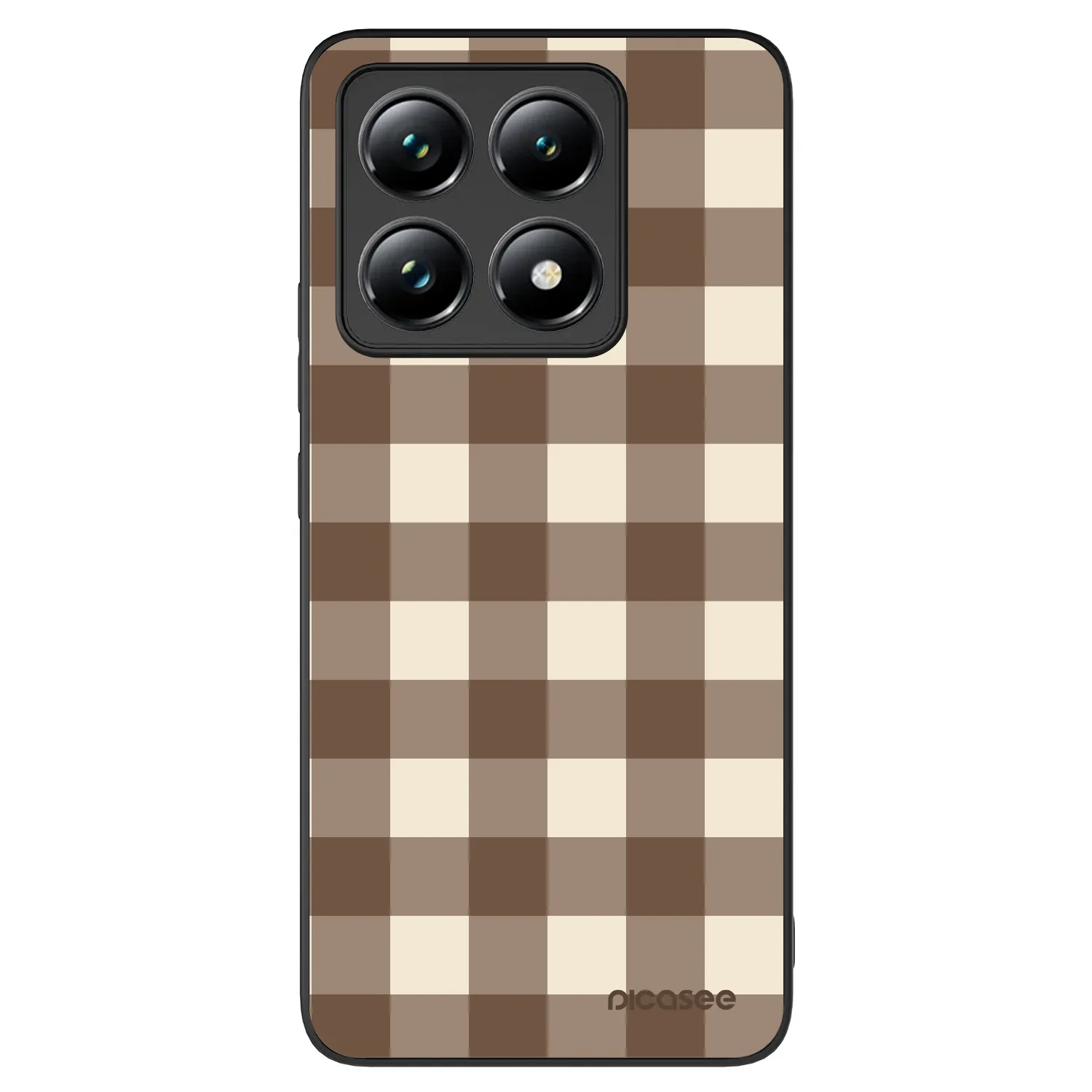 Picasee ULTIMATE CASE pentru Xiaomi 14T - Brown grid