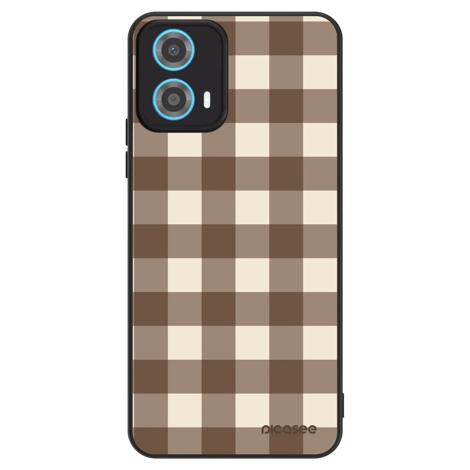 Picasee ULTIMATE CASE pentru Motorola Moto G34 5G - Brown grid