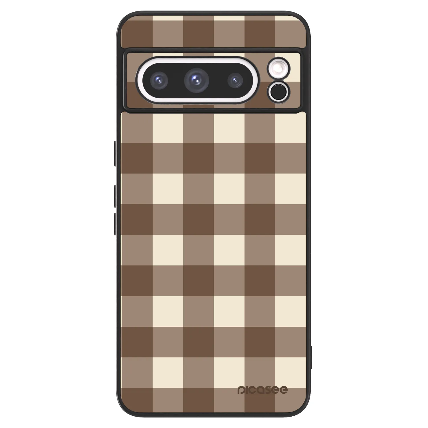 Picasee ULTIMATE CASE pentru Google Pixel 8 Pro - Brown grid