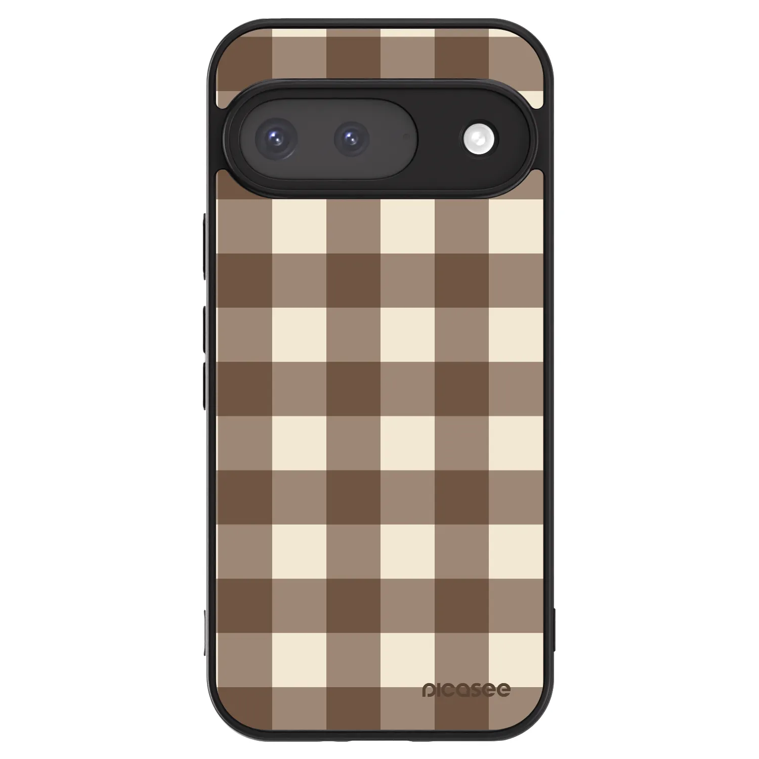 Picasee ULTIMATE CASE pentru Google Pixel 9 - Brown grid
