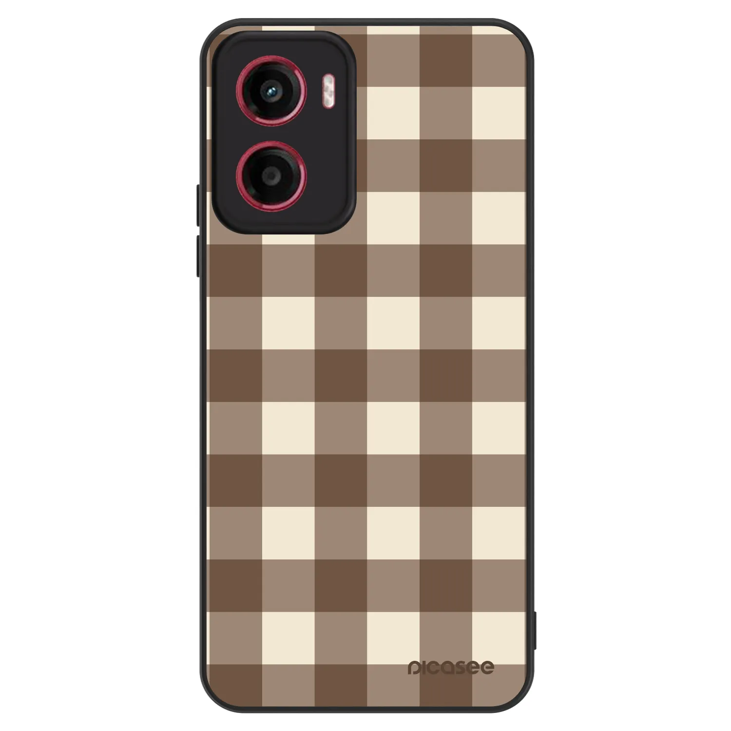 Picasee ULTIMATE CASE pentru Motorola Moto G05 - Brown grid