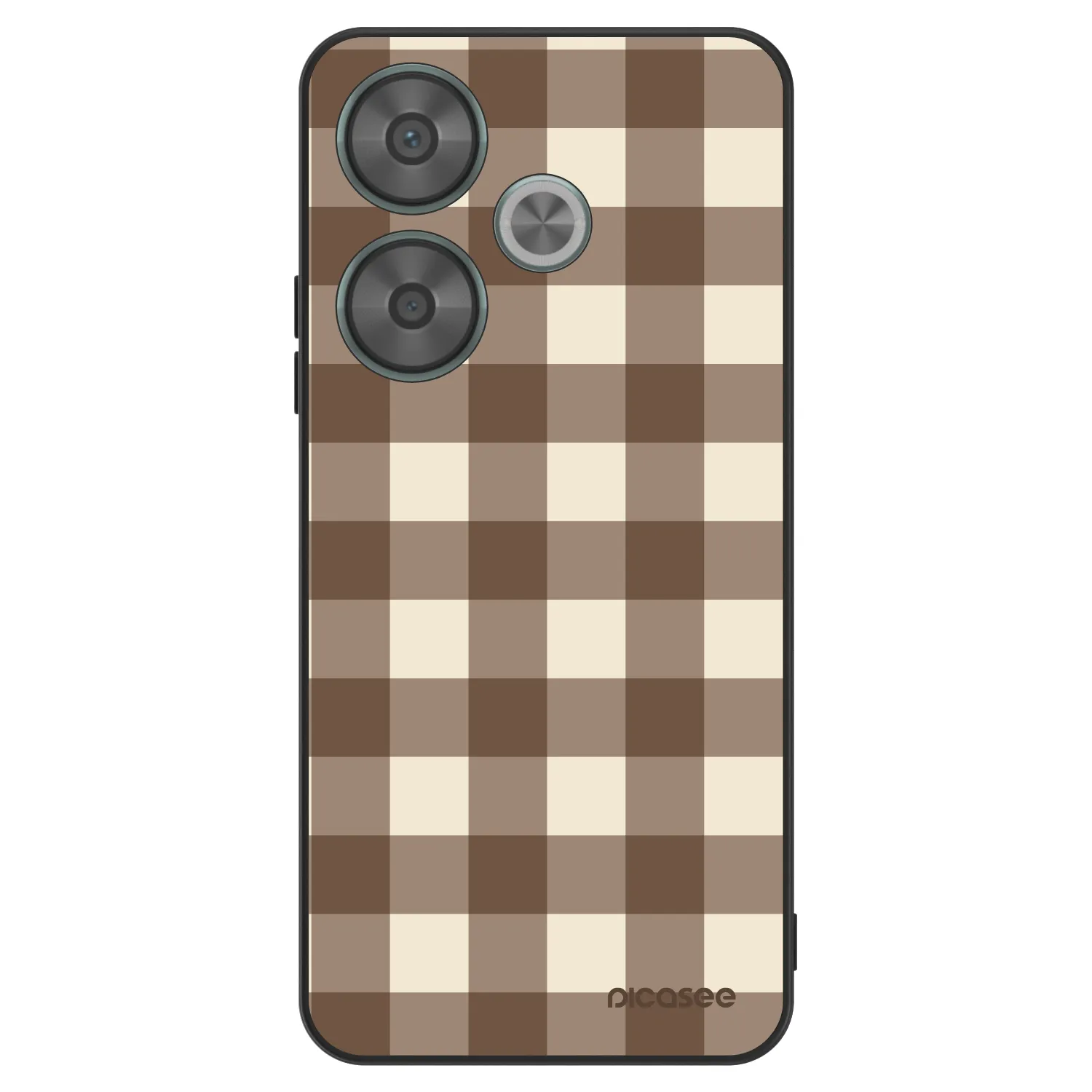 Picasee ULTIMATE CASE pentru Xiaomi Poco F6 - Brown grid