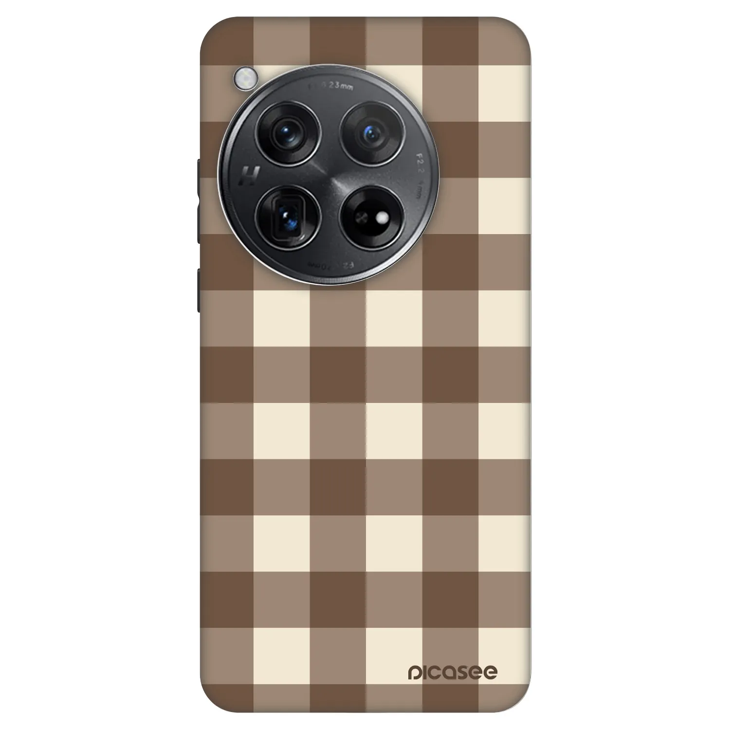 Picasee Fashion Case pentru OnePlus 12 5G - Brown grid