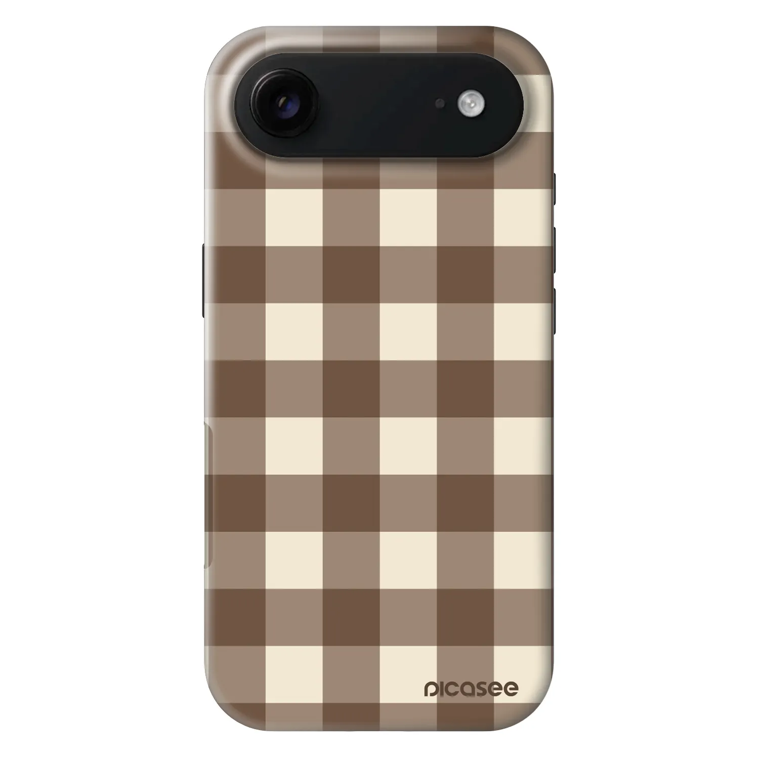 Picasee Fashion Case MagSafe pentru Apple iPhone Air - Brown grid