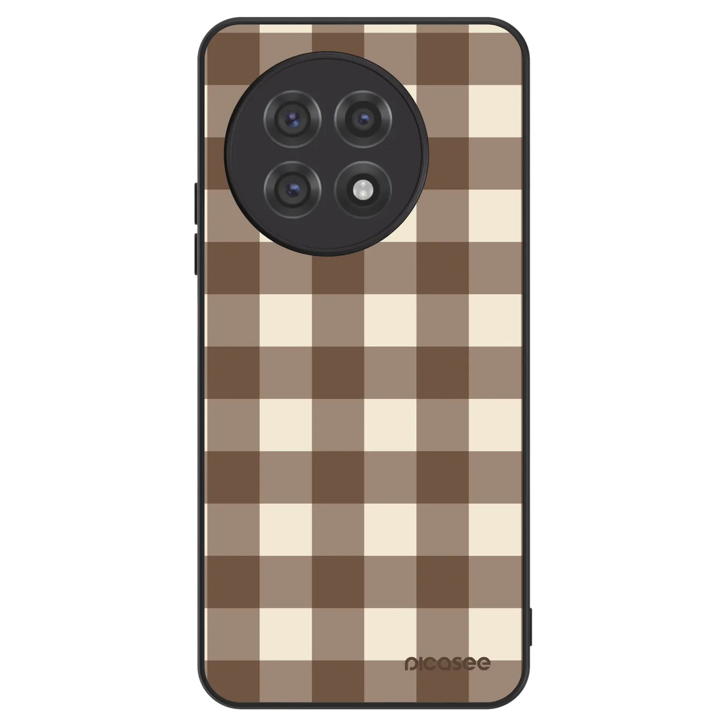Picasee ULTIMATE CASE pentru OnePlus 13R 5G - Brown grid