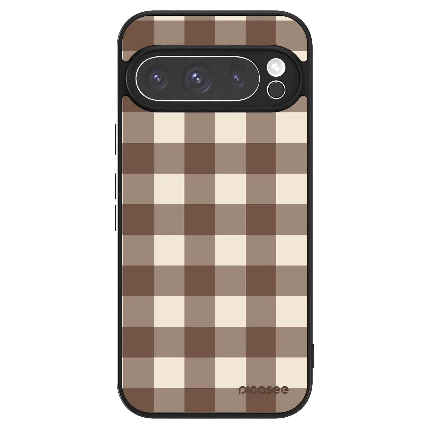 Picasee ULTIMATE CASE pentru Google Pixel 9 Pro XL - Brown grid