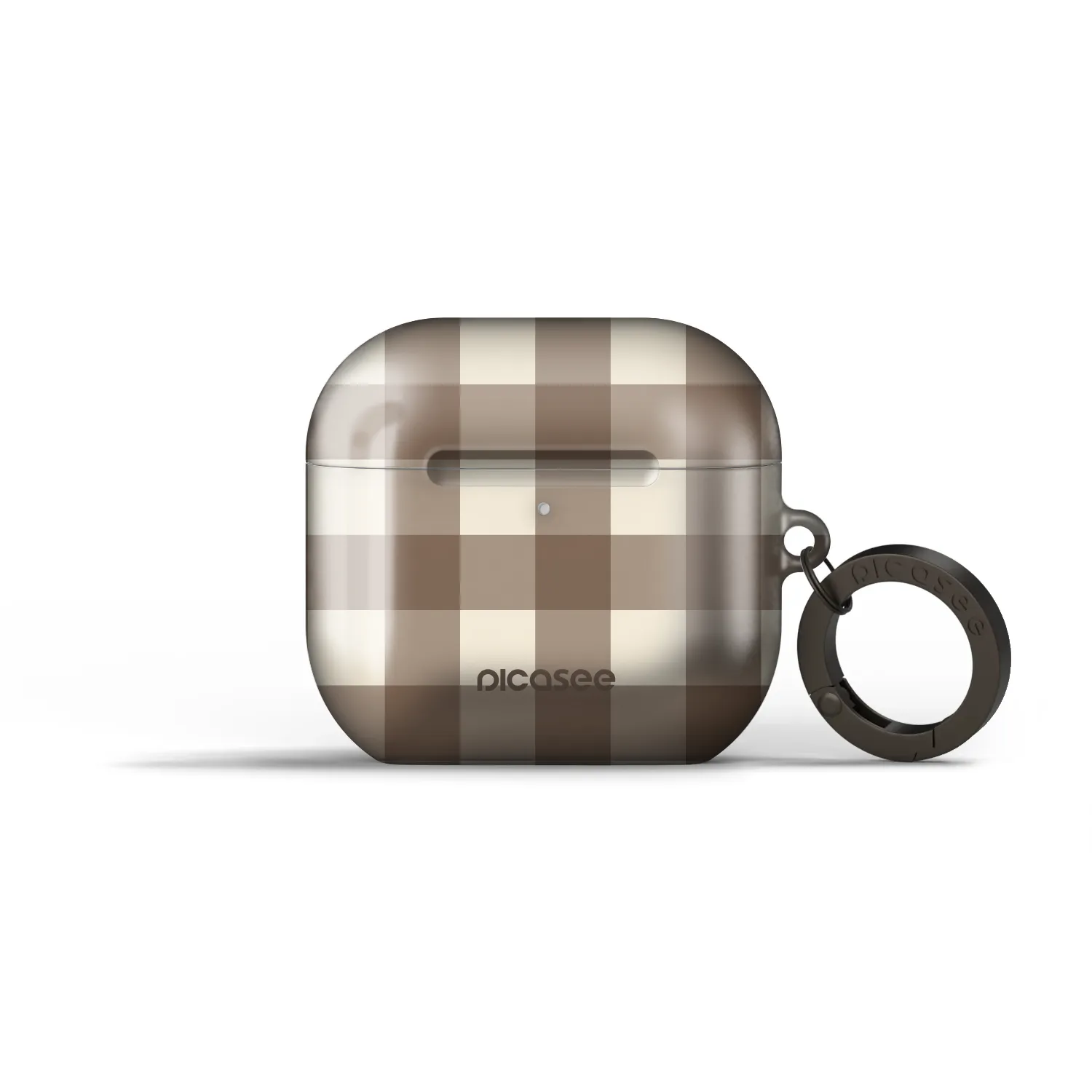Picasee Obal pro Apple AirPods 4 - Brown grid