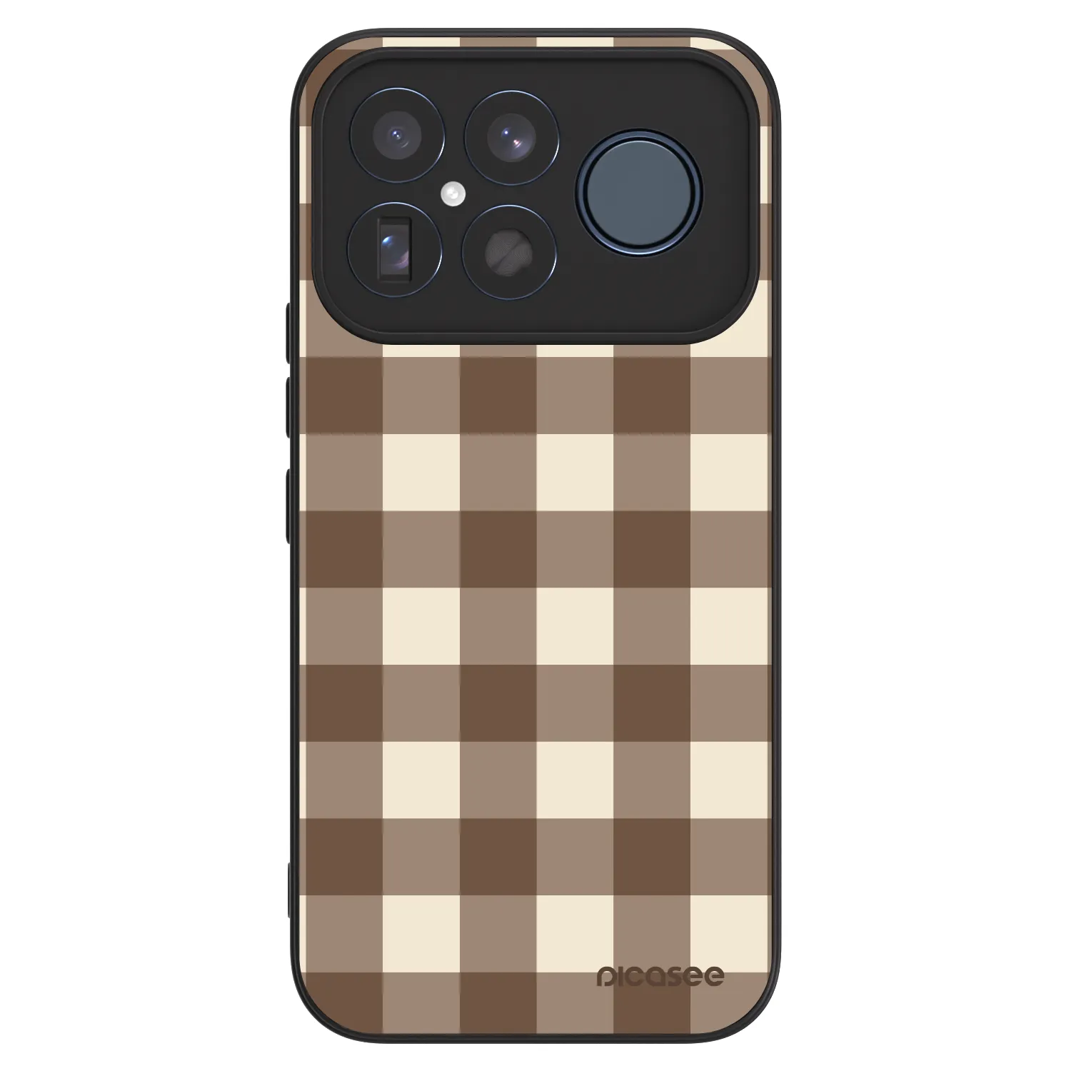 Picasee ULTIMATE CASE pentru Xiaomi Poco F8 Ultra - Brown grid