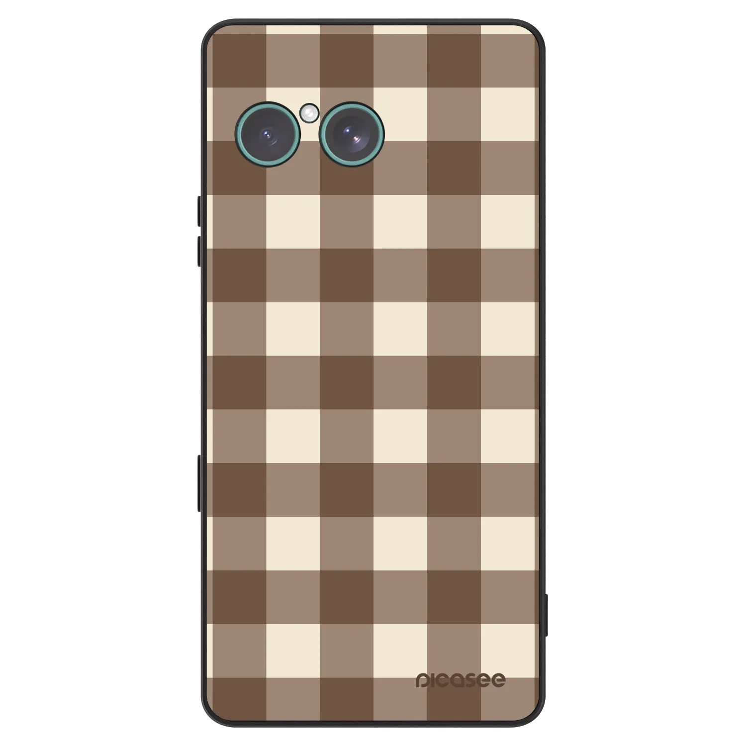 Picasee ULTIMATE CASE pentru Sony Xperia 10 VII - Brown grid