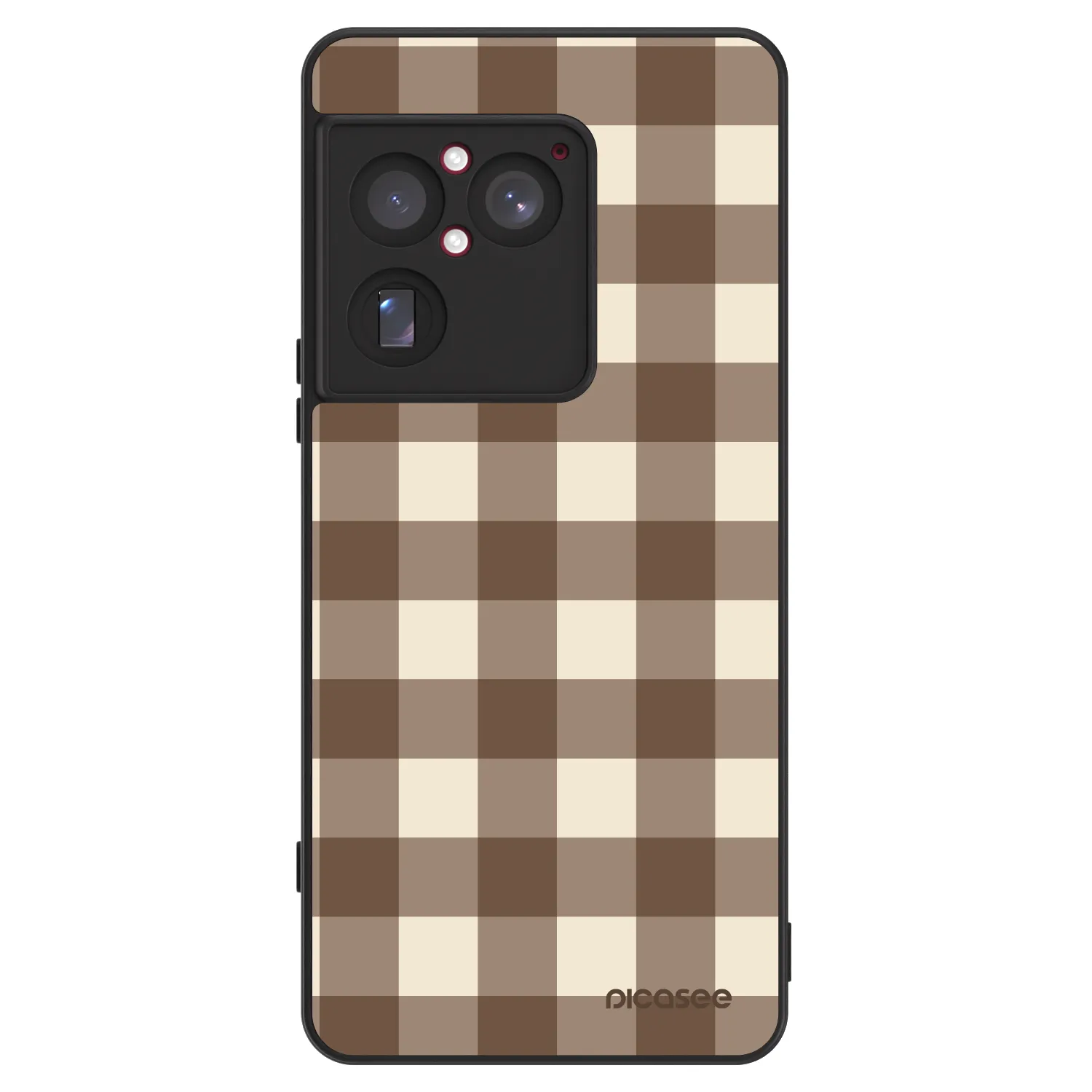 Picasee ULTIMATE CASE pentru Sony Xperia 1 VIII 5G - Brown grid