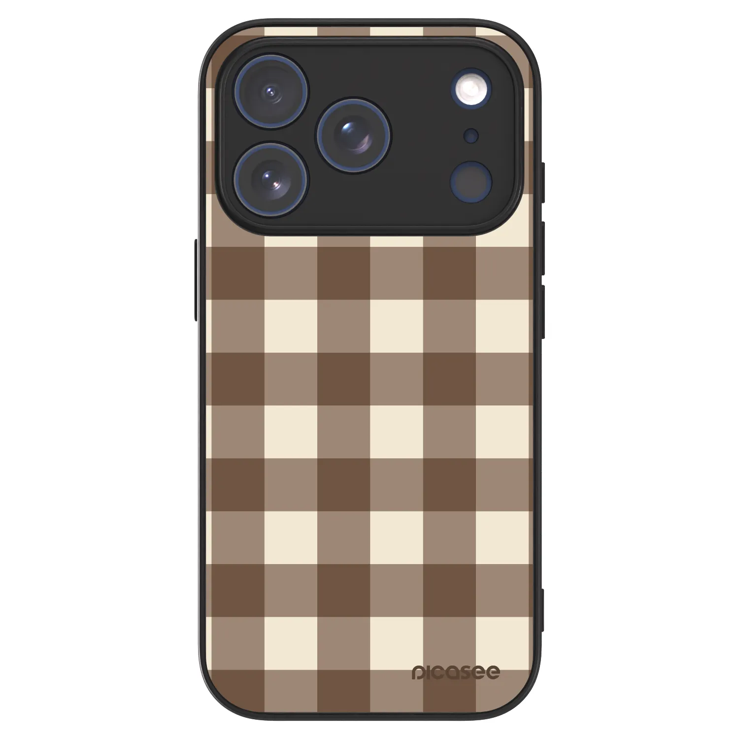 Picasee ULTIMATE CASE MagSafe pentru Apple iPhone 18 Pro - Brown grid