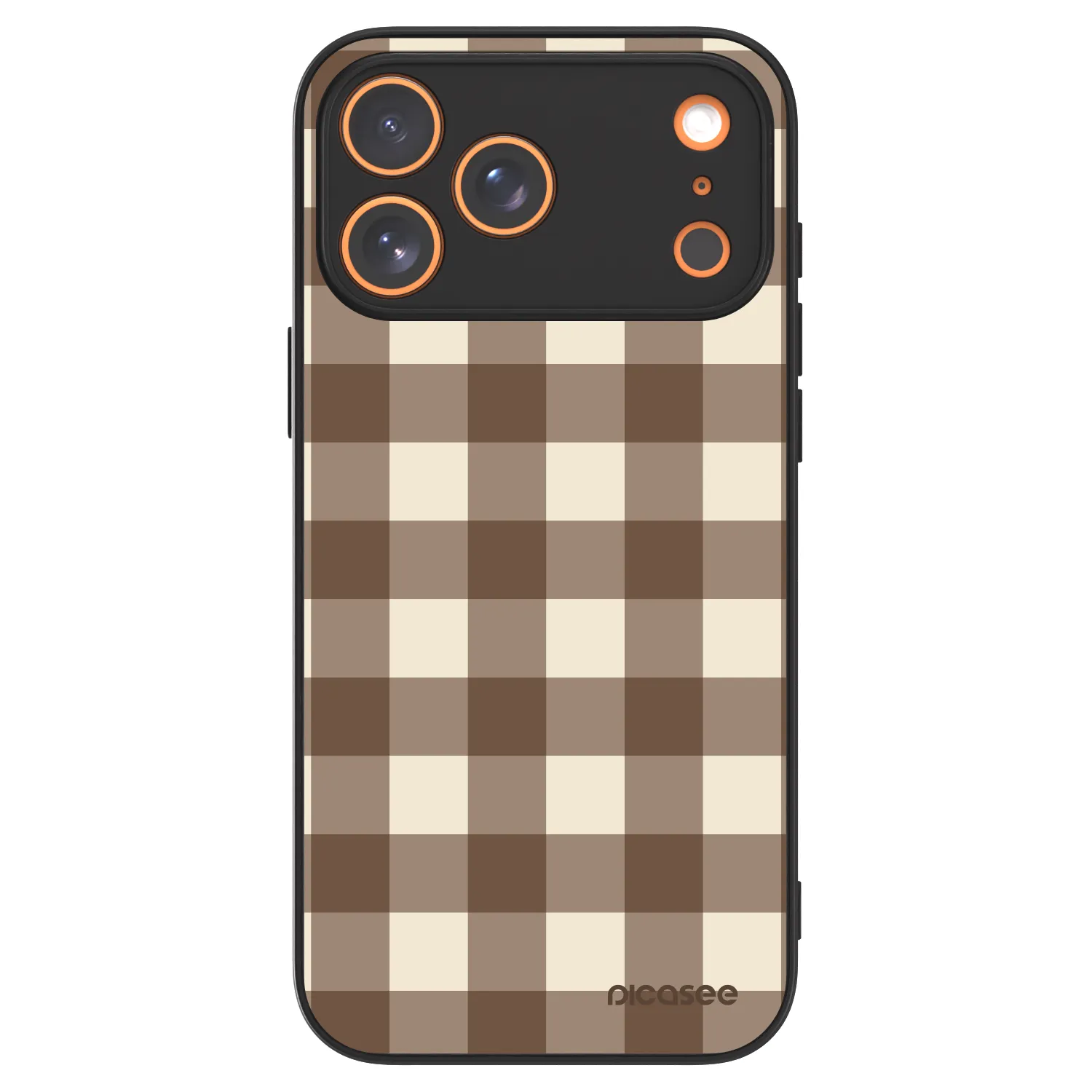 Picasee ULTIMATE CASE MagSafe pentru Apple iPhone 18 Pro Max - Brown grid