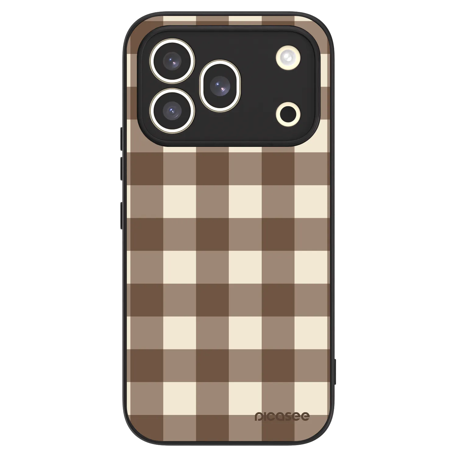 Picasee ULTIMATE CASE pentru Honor 600 Pro - Brown grid