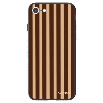 Picasee ULTIMATE CASE pentru Apple iPhone SE 2020 - Brown lines