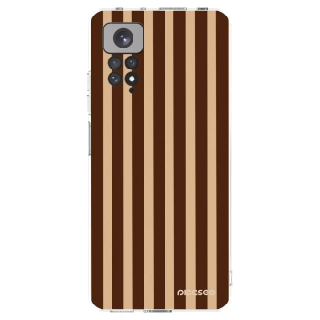 Picasee husă transparentă din silicon pentru Xiaomi Redmi Note 11 - Brown lines
