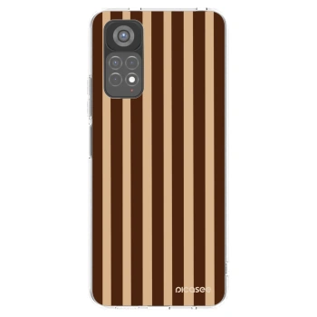 Picasee husă transparentă din silicon pentru Xiaomi Redmi Note 11S 5G - Brown lines
